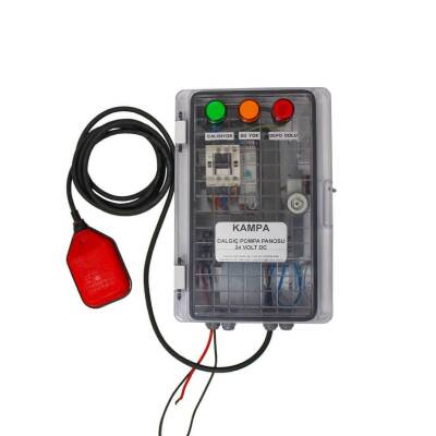 Kampa 24 Volt Dc Dalgıç Pompa Koruma Kontrol Panosu - 1