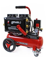 Kampa Airflush-2-N Kompresörlü Çift Yönlü Petek Temizleme Makinası | Havalı Darbeli 6 Litre - 1
