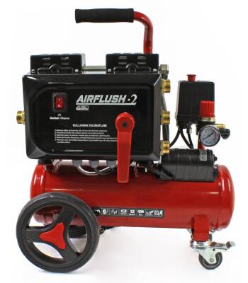 Kampa Airflush-2-N Kompresörlü Çift Yönlü Petek Temizleme Makinası | Havalı Darbeli 6 Litre - 2