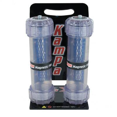 Kampa Çiftli Manyetik Filtre - Kireç, Tortu ve Metal Toz Filtresi - 1