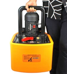 Kampa DC 2-24 Petek Temizleme Makinesi Çift Yönlü Kombi, Tesisat, Eşanjör, Oto Radyatör - 2