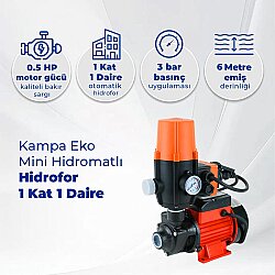 Kampa Eko Mini Hidromatlı Hidrofor 1 Kat 1 Daire - Kampa (1)
