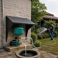 Kampa Tazyik-22D 2 Kat 2 Daire Dijital Akıllı Hidrofor- Otomatik Su Pompası - 5