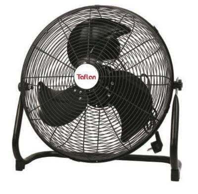 Kaşkar TX-20-F (FF500A) Yer Tipi Vantilatör Ayaklı 50cm 3 Hız Kademeli Siyah - 1