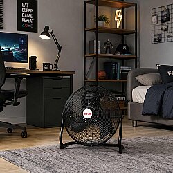 Kaşkar TX-20-F (FF500A) Yer Tipi Vantilatör Ayaklı 50cm 3 Hız Kademeli Siyah - 3