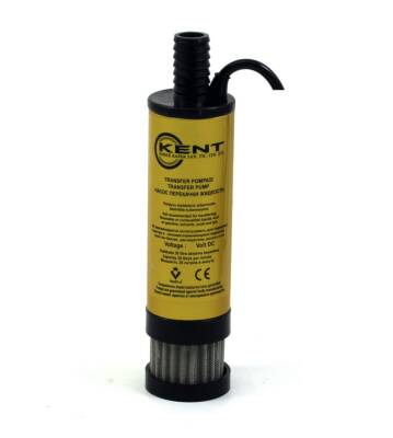 Kent 24 Volt Mazot Aktarma Pompası, Mini Kalem Dalgıç Pompa Süzgeçli 42 mm Dış Çap - 1