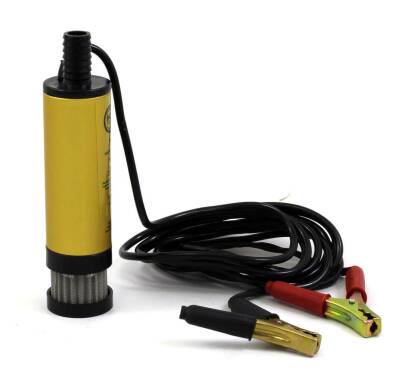 Kent 24 Volt Mazot Aktarma Pompası, Mini Kalem Dalgıç Pompa Süzgeçli 42 mm Dış Çap - 2