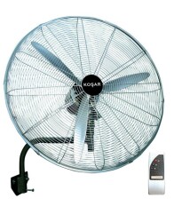Koşar KSV 650 Kumandalı Sanayi Duvar Tipi Endüstriyel Vantilatör 65 cm - 1