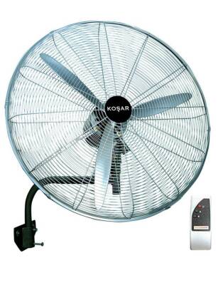 Koşar KSV 650 Kumandalı Sanayi Duvar Tipi Endüstriyel Vantilatör 65 cm - 1