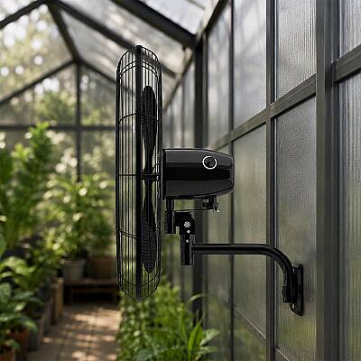 Koşar KSV 650 Kumandalı Sanayi Duvar Tipi Endüstriyel Vantilatör 65 cm - 4