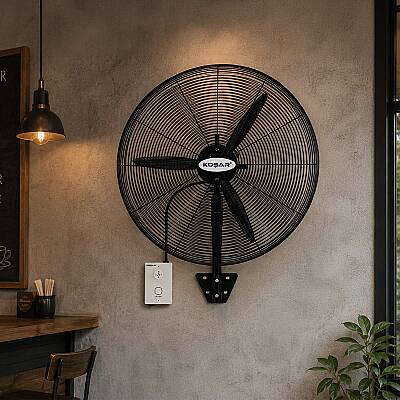 Koşar KSV 750 Sanayi Duvar Tipi Endüstriyel Vantilatör 75 cm - 6