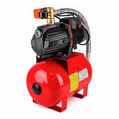 Leo Ajm110 5 Kat 5 Daire 1.5 Hp Hidrofor, 24 Litre Yatay Tanklı Hidrofor, Ev Tipi Hidrofor - 1