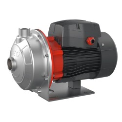 LEO AMSm210/1.5 Komple Paslanmaz Monoblok Santrifüj Pompa 220 Volt 300 lt/dk 24.2 mss - LEO