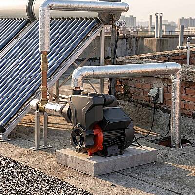 LEO APSm13AT Sıcak Su Hidroforu, Güneş Enerji Pompası 0.17 HP - 1 Kat 1 Daire - 3