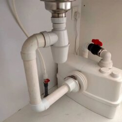 LEO WC600A Wc Öğütücülü Bıçaklı Tahliye Pompası 125 lt/dk 9.2 mss - 3