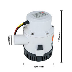 LEO XBP-3500 Sintine Pompası 12V 3500 GPH - 220 lt/dk - 8 mss - LEO (1)