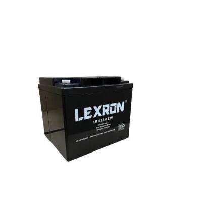 LEXRON 12V 42 AH Jel Akü, Güneş Enerji Aküsü, Solar Jel Akü - 1