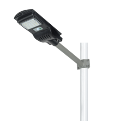 LEXRON Güneş Enerjili Lamba, Solar Sokak Lambası, 30W Solar Aydınlatma - 1