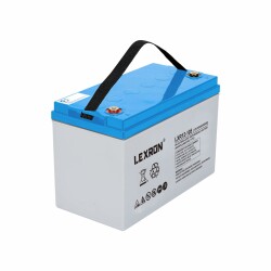 LEXRON Jel Akü, Güneş Enerji Aküsü, Solar Jel Akü, 105 AH Jel Akü - Lexron
