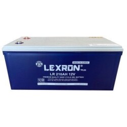LEXRON Jel Akü, Güneş Enerji Aküsü, Solar Jel Akü, 210 AH Jel Akü - Lexron