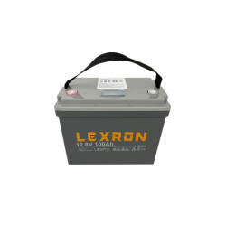 Lexron Lityum Akü, Karavan Aküsü, 100 AH LiFePO4 Akü - 1