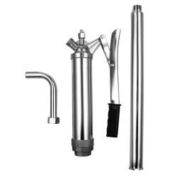 Alüminyum Manuel Varil Pompası 20lt/dk, Mazot Yağ Pompası - 3