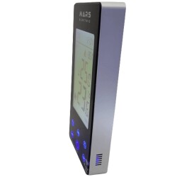 Mars S45 Wifi Kablosuz Dijital Programlanabilir Oda Termostatı Yüksek Hassasiyetli Siyah - 4