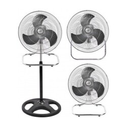 Master F100 3in1 18'' (45 cm) 80 watt 220/230 volt Monofaze Sanayi Tipi Ayaklı/Duvar/Masa Vantilatörü - 2