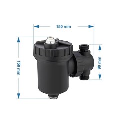 Natura PRO S Filtre Kombi Altı Manyetik Tortu Tutucu Filtre 1 inch - 4