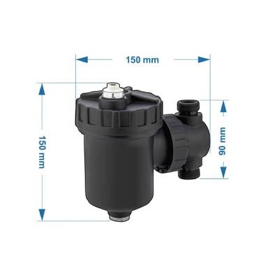 Natura PRO S Filtre Kombi Altı Manyetik Tortu Tutucu Filtre 1 inch - 4