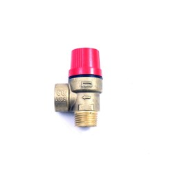 Pakkens 1/2'' Emniyet Ventili DN15 2.5 Bar Erkek - 1
