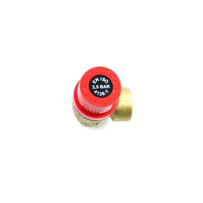 Pakkens 1/2'' Emniyet Ventili DN15 2.5 Bar Erkek - 2