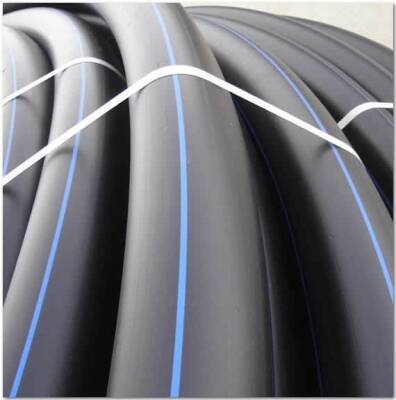 PE100 Hdpe Sert Polieten Basınçlı Boru 100 Metre 10 Bar 40mm - 3