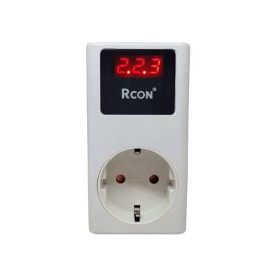 Rcon RCV 02 Ayarlı Voltaj Korumalı Priz 220V 16A - 1