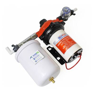 Seaflo 12 Volt 2 Lt Tanklı Otomatik Hidrofor, Tekne, Yat, Karavan Hidroforu Pompası - 4