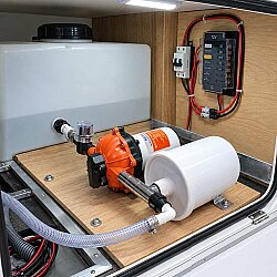 Seaflo 12 Volt 2 Lt Tanklı Otomatik Hidrofor, Tekne, Yat, Karavan Hidroforu Pompası - 6