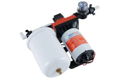 Seaflo 12 Volt 2 Lt Tanklı Otomatik Tekne, Karavan Hidroforu 18.9 Lt/Dk 3.7 Bar - 4