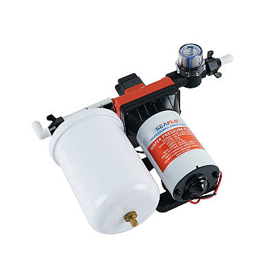 Seaflo 12 Volt 2 Lt Tanklı Otomatik Tekne, Karavan Hidroforu 18.9 Lt/Dk 3.7 Bar - 4