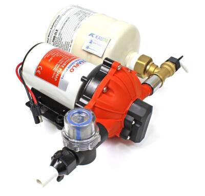 Seaflo 12 Volt Otomatik Hidrofor, Tekne, Yat, Karavan Hidroforu Pompası 2 Litre Tank - 2