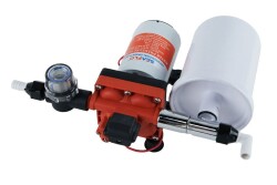 Seaflo 24 Volt 2 Lt Tanklı Otomatik Tekne, Karavan Hidroforu 11.3 Lt/Dk 3.7 Bar - Seaflo