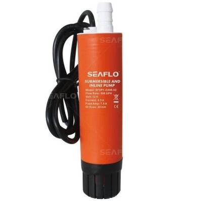 Seaflo SR09520 Sintine Dalgıç Pompa 12 Volt 500 Gph 41mm Dış Çap SFSP1-G500-02A - 1