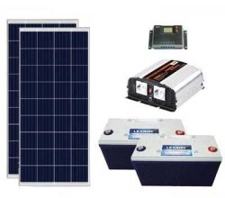 Solar Güneş Enerjili Aydınlatma-Mini Buzdolabı Paketi - 1