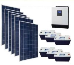 Solar Paket Güneş Enerjisi Sistemi Bağ Evi Paketi 2 - 1
