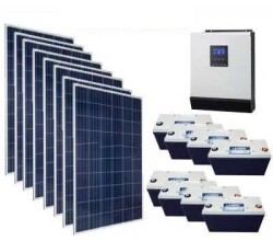 Solar Paket Güneş Enerjisi Sistemi Bağ Evi Paketi 4 - 1
