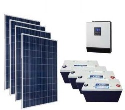 Solar Paket Güneş Enerjisi Sistemi Bağ Evi Paketi - 1