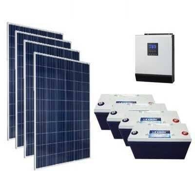Solar Paket Güneş Enerjisi Sistemi Bağ Evi Paketi - 1