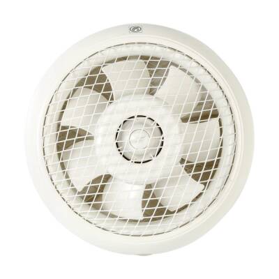 S&P HCM-225 N Cam ve Duvar Tipi Panjurlu Mini Aksiyel Fan - 1