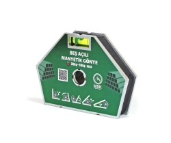 Su Terazili Manyetik Kaynak Gönyesi 5 Açılı, 30-50 Kg Kaynak Tutucu Mıknatıs - 2