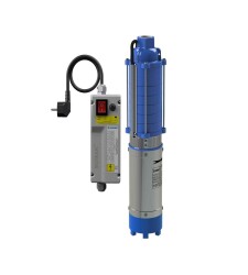 Sumak 5SD7 Keson Kuyu Dalgıç Pompa 30 Metre Kablolu, Panolu - Sumak Pompa