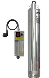 Sumak 5SD9 5'' Paslanmaz Keson Kuyu Pompası Monofaze (220V) 1.5HP - Sumak Pompa